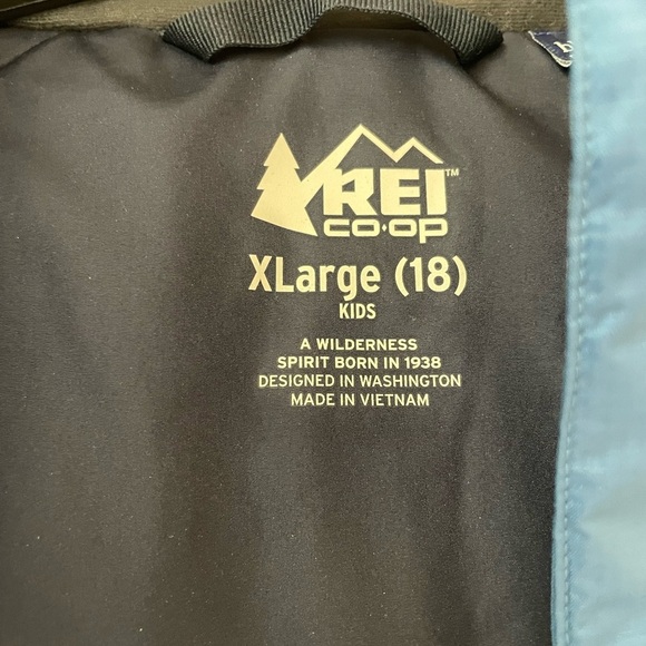 REI ski/snow insulated jacket kids size 18 (XL) - Picture 6 of 7